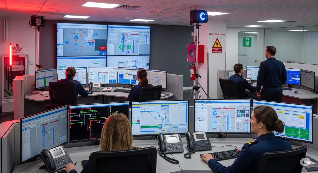 What are Safety Systems? Protecting People and Property / Insitect Safety systems ensure people protection and property protection, supporting fire safety, emergency evacuation, and emergency announcements effectively.