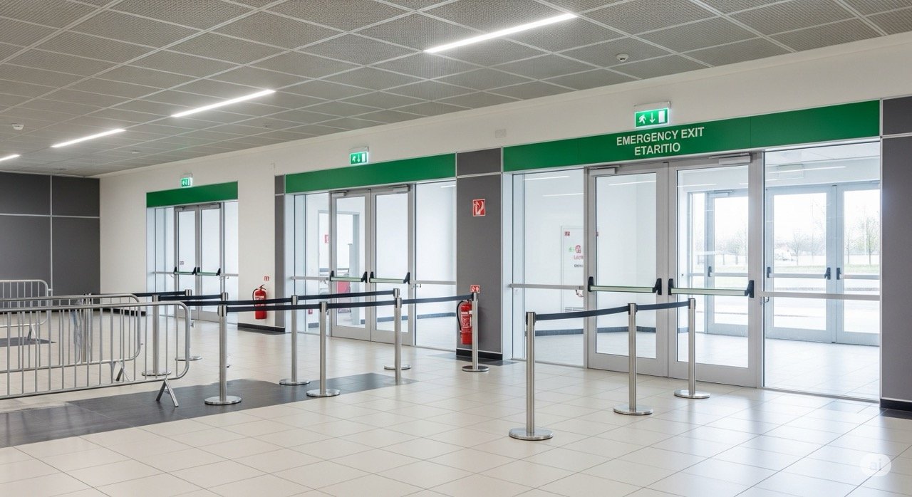 Emergency Evacuation Systems for Large Commercial Buildings / Insitect Emergency evacuation systems ensure commercial buildings safety through advanced building safety measures and evacuation systems for emergency management.