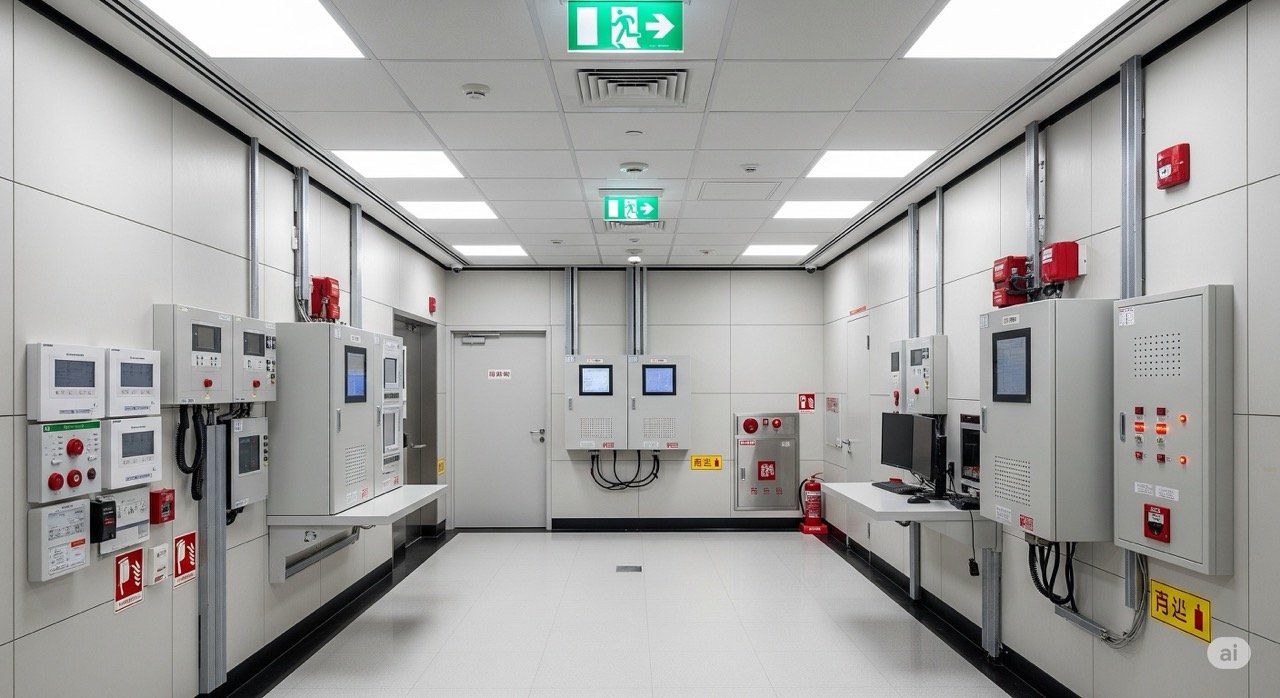 Fire Alarm Systems for High-Rise Building Safety / Insitect Fire alarm systems ensure high-rise safety through advanced building safety protocols and emergency systems for effective evacuation management.