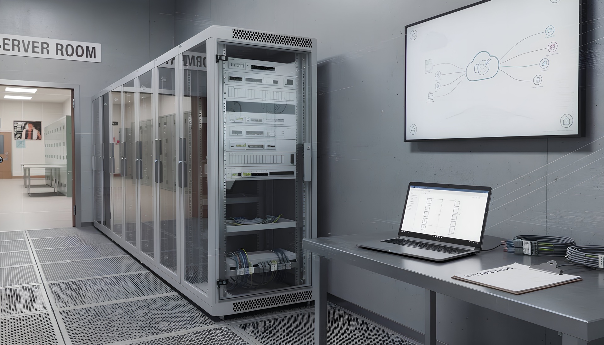 Thoughtful rack cabinet standards, extra capacity and simple documentation help schools upgrade smart classrooms and campus networks without constant redesigning server rooms.